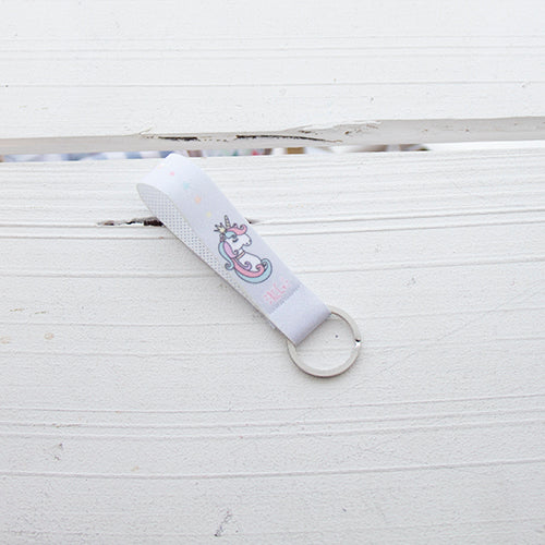 Porta Chaves Fita Unicorn Mint