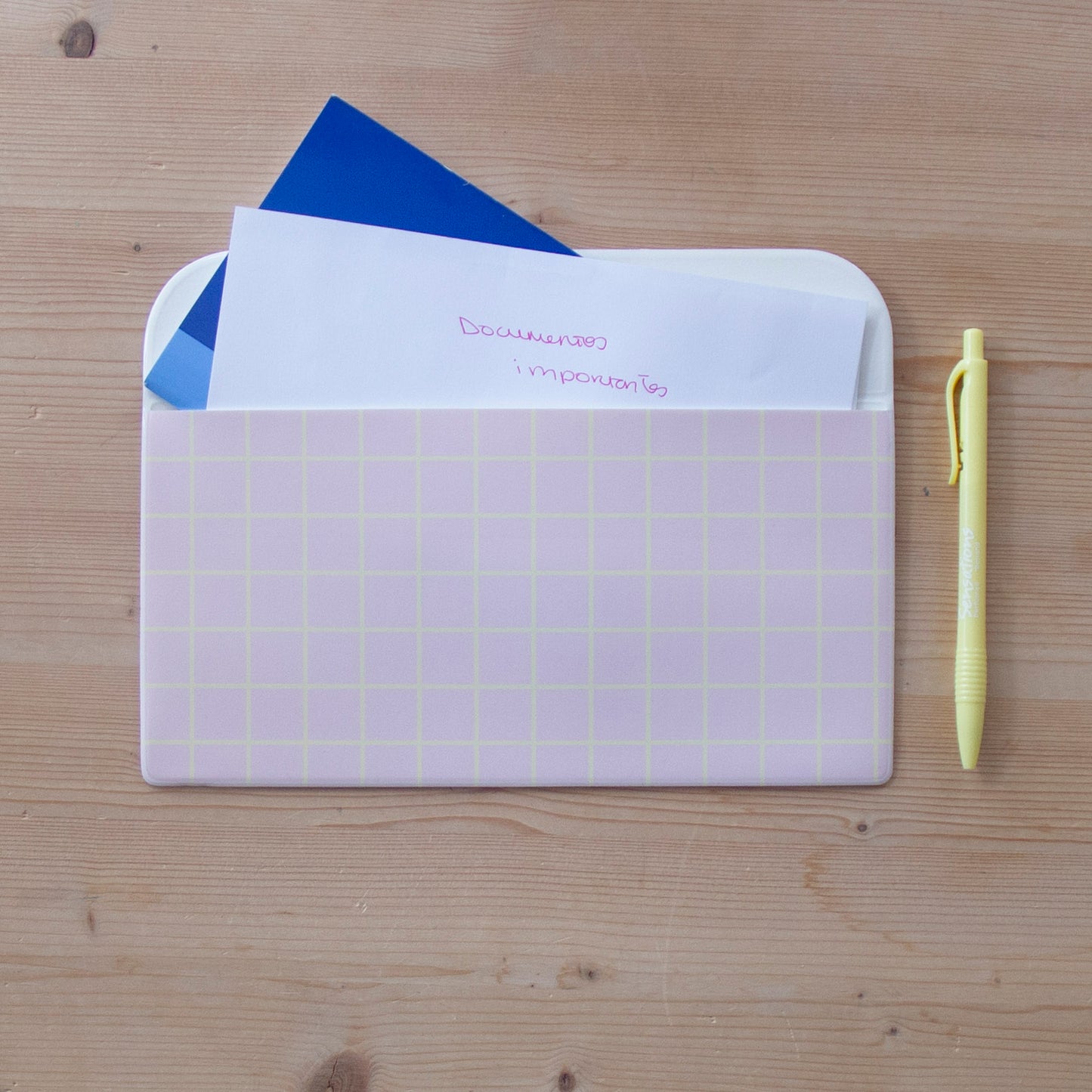 Porta Documentos Napa 24,5 x 13 cm GRAPHIC PINK