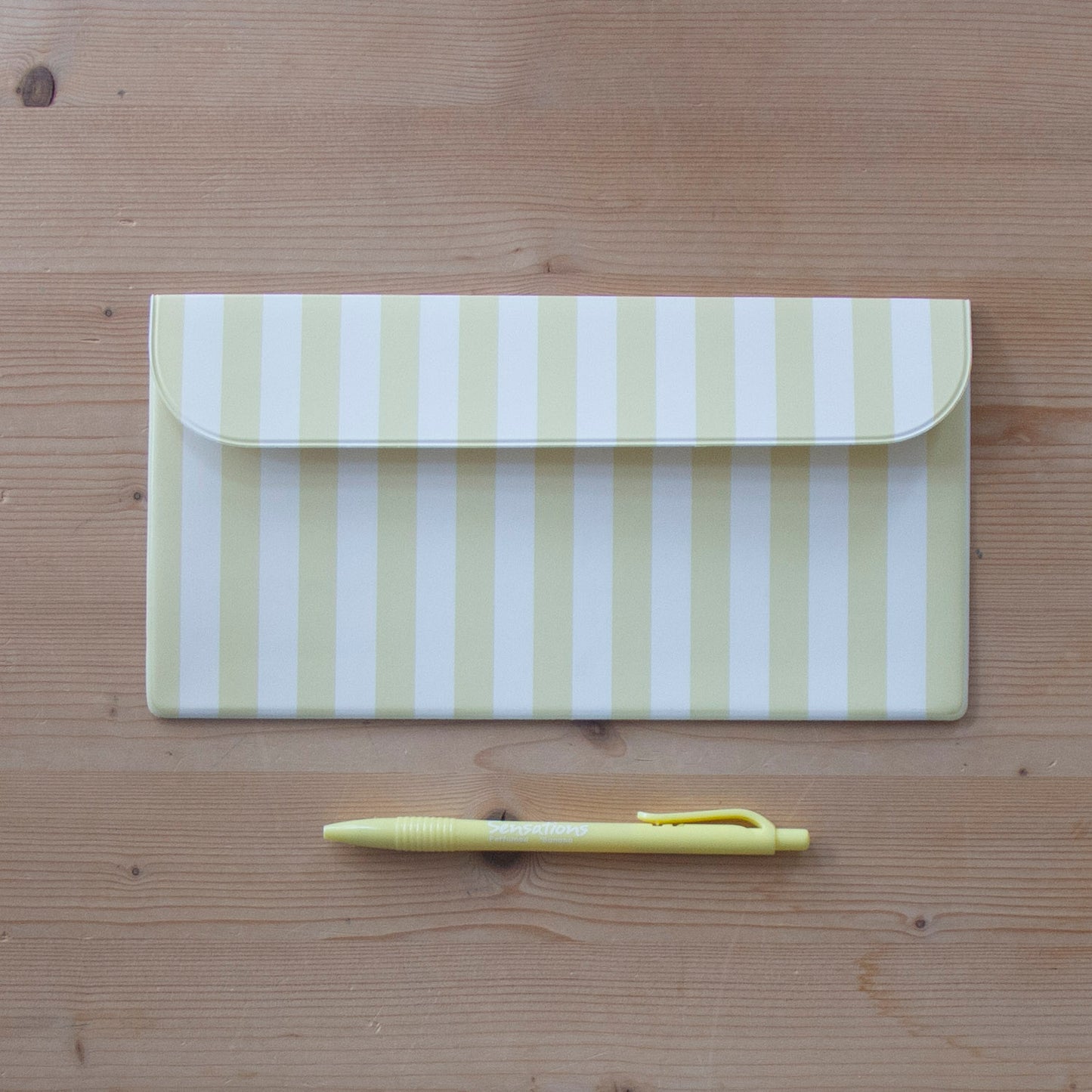 Porta Documentos Napa 24,5 x 13 cm YELLOW STRIPES