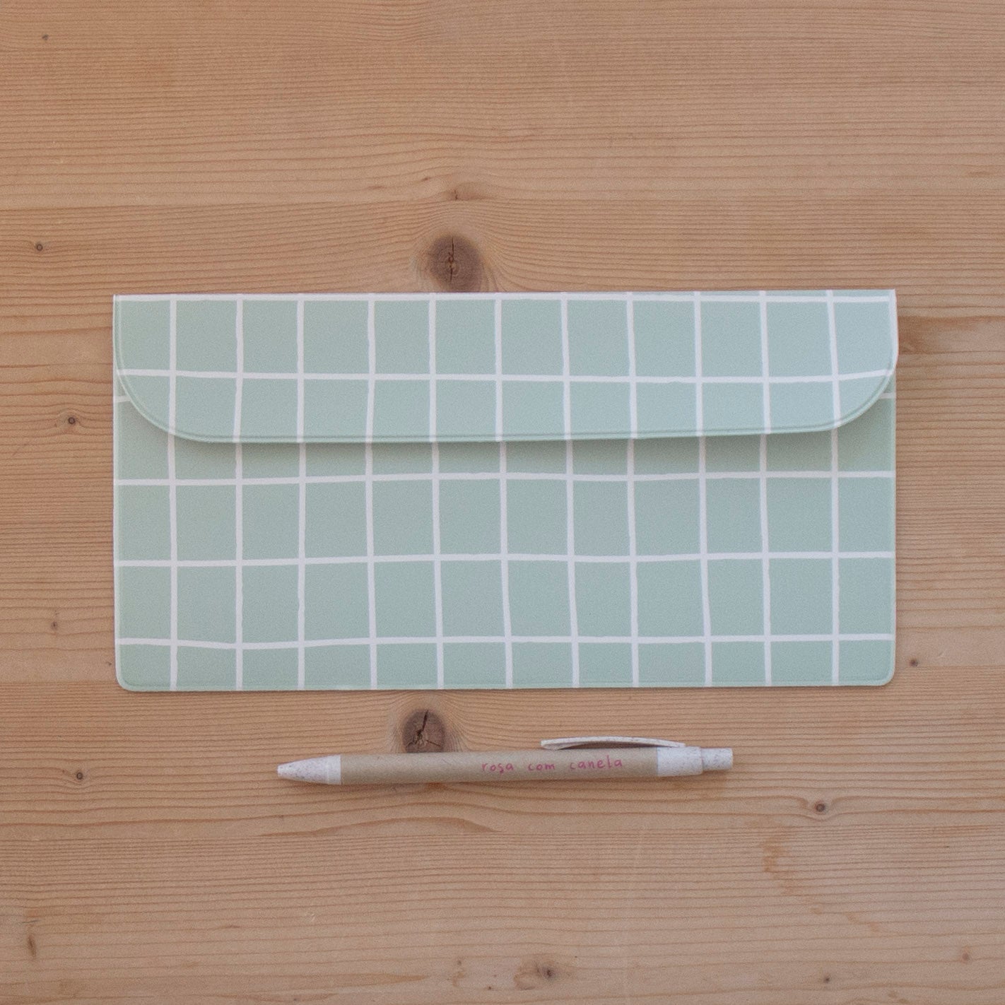 Porta Documentos Napa 24,5 x 13 cm SOFT GRAPHIC GREEN