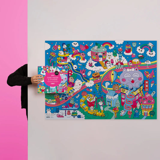 Poster & Stickers Kawaii
