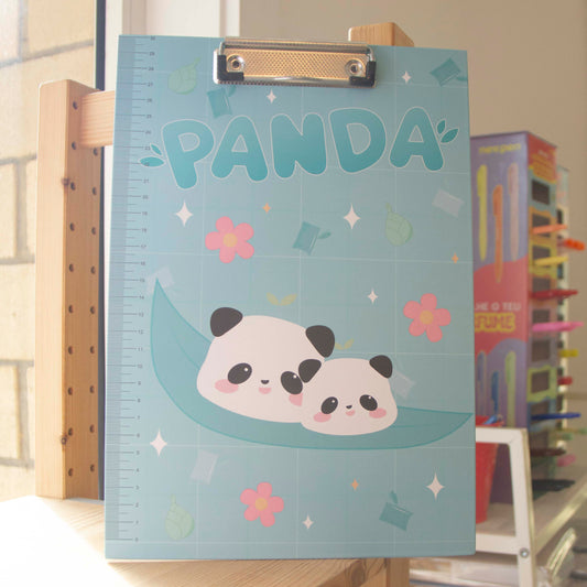 Prancheta A4 PANDA e PANDINHA