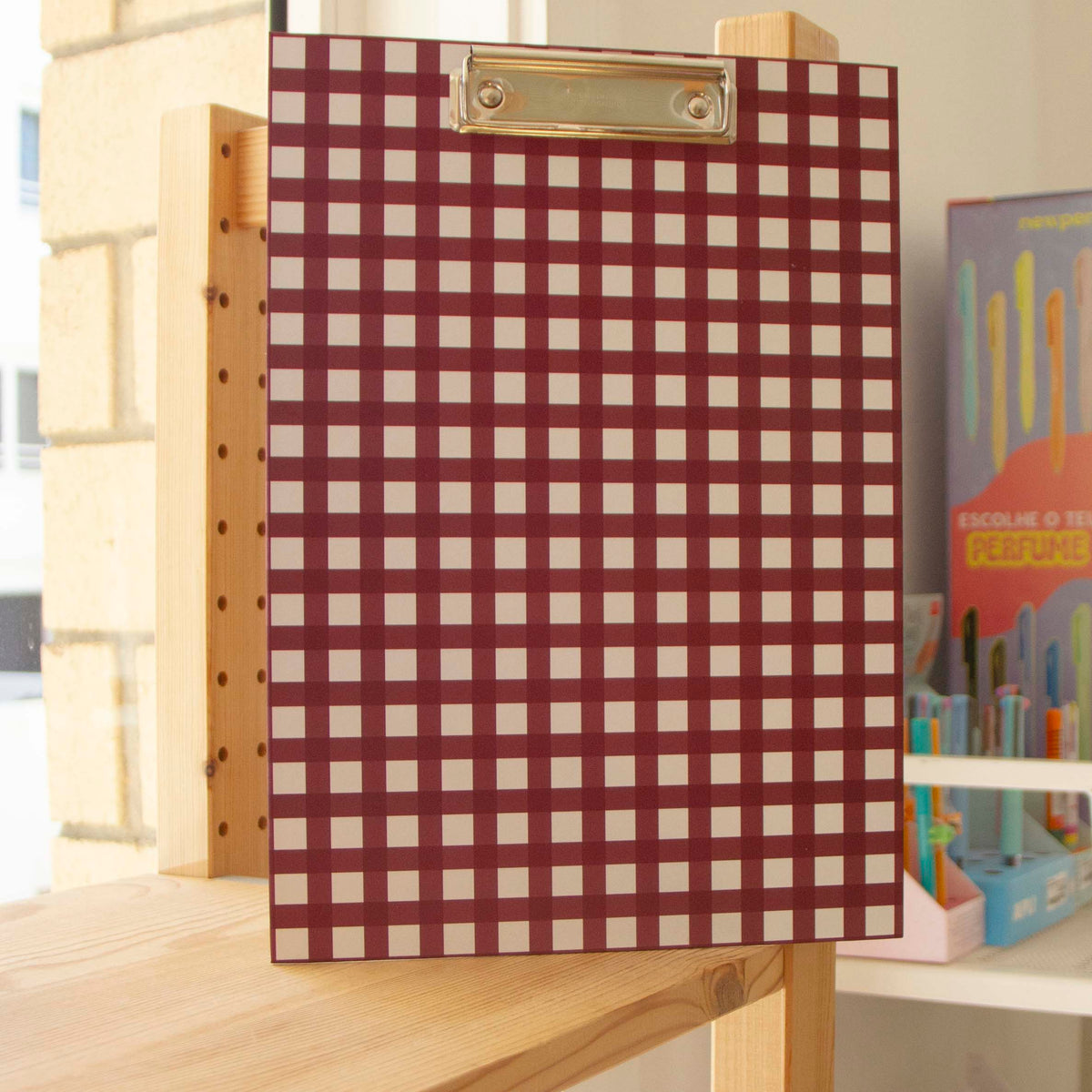 Prancheta A4 RCC Classic Burgundy