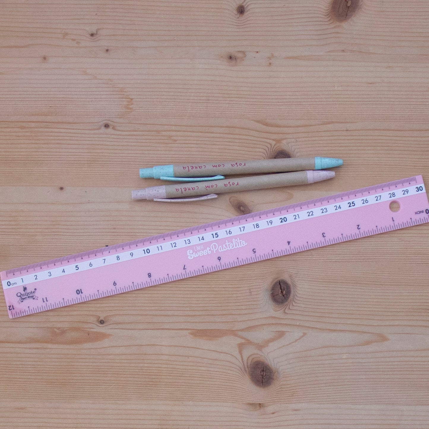 Régua 30 cm Pastel ROSA