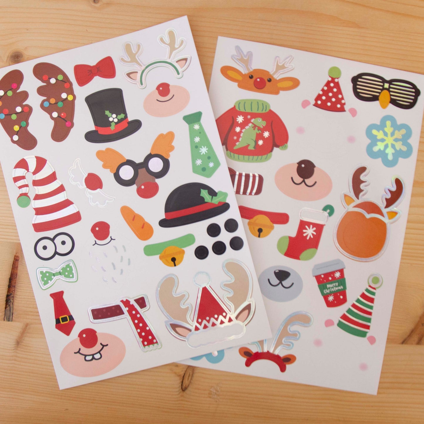 Stickers A5 Christmas Funny