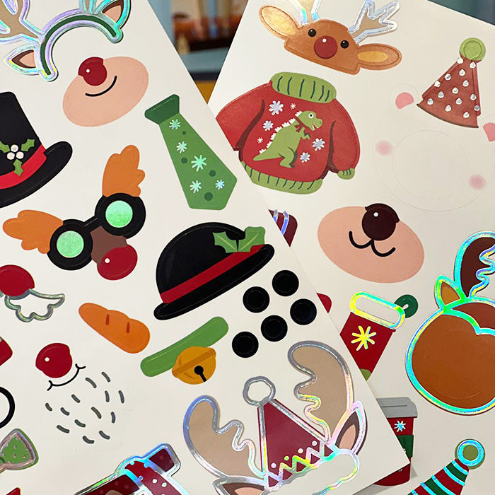 Stickers A5 Christmas Funny