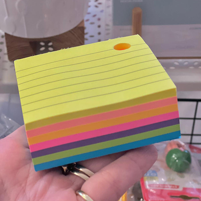 Sticky Notes 280 folhas (76x76 mm) Pautado Colorido