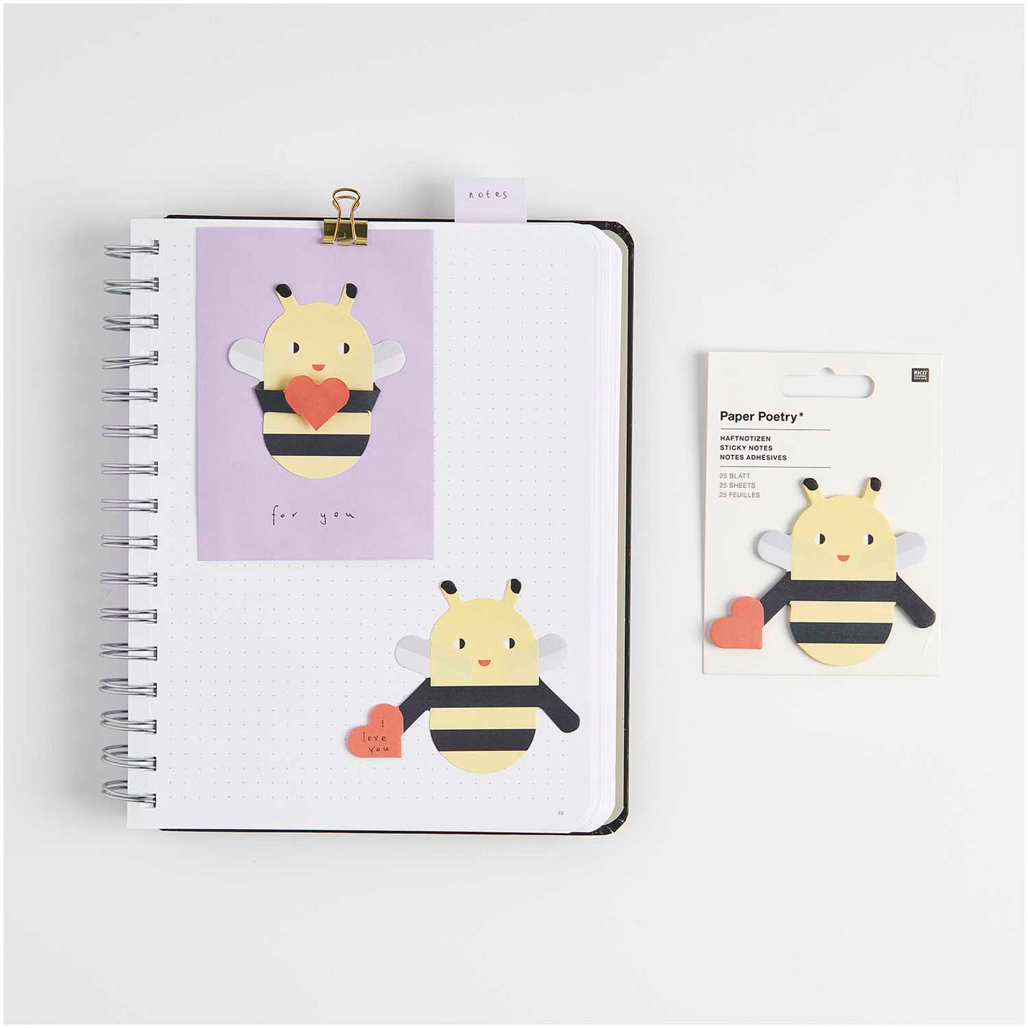 Sticky Notes Abelhinha