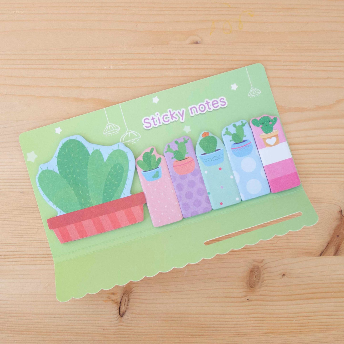 Sticky Notes Cactus Verde