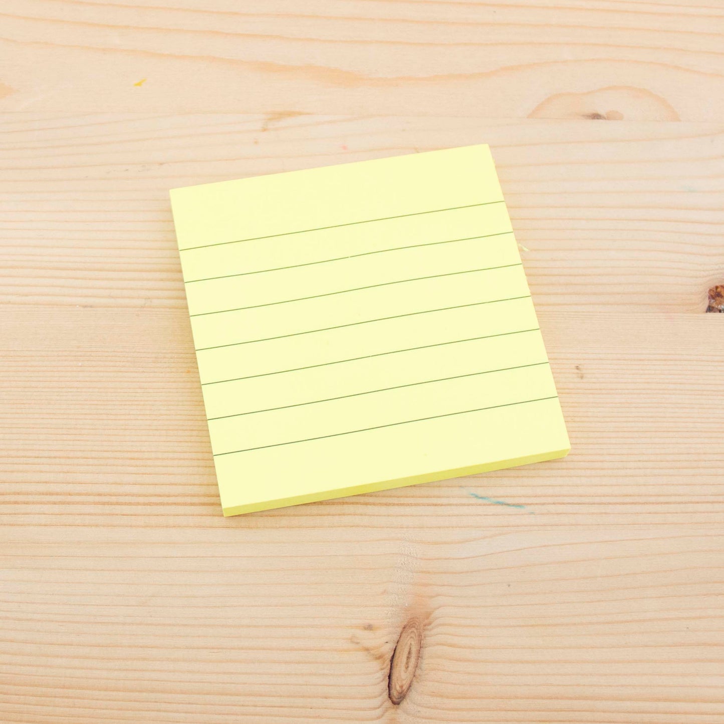 Sticky Notes 80 folhas (76x76 mm) Pautado Amarelo