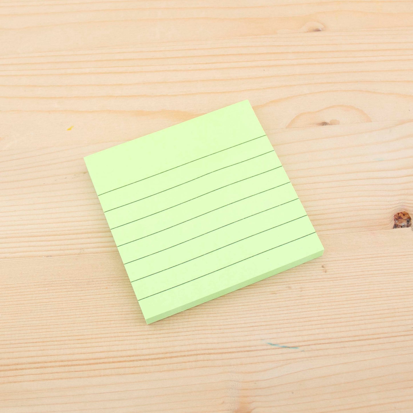 Sticky Notes 80 folhas (76x76 mm) Pautado Verde