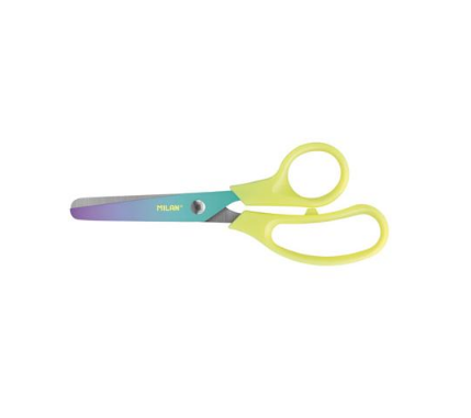 Tesoura Milan Sunset Amarela 13,4 cm