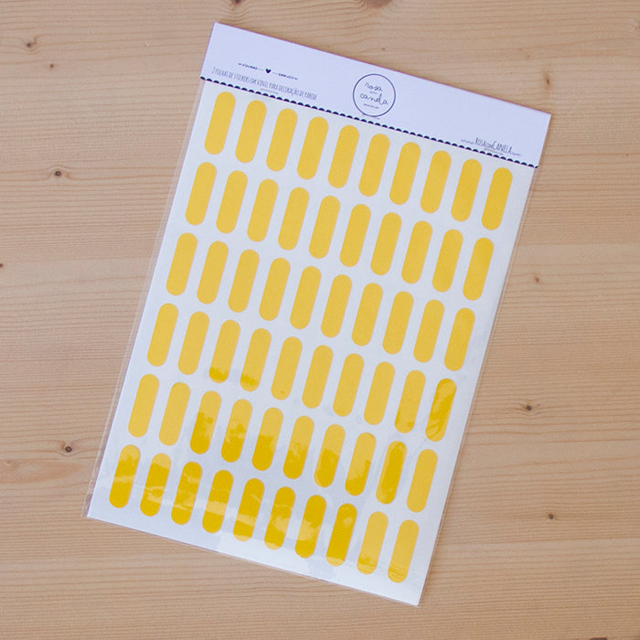Wall Stickers Confetti Yellow