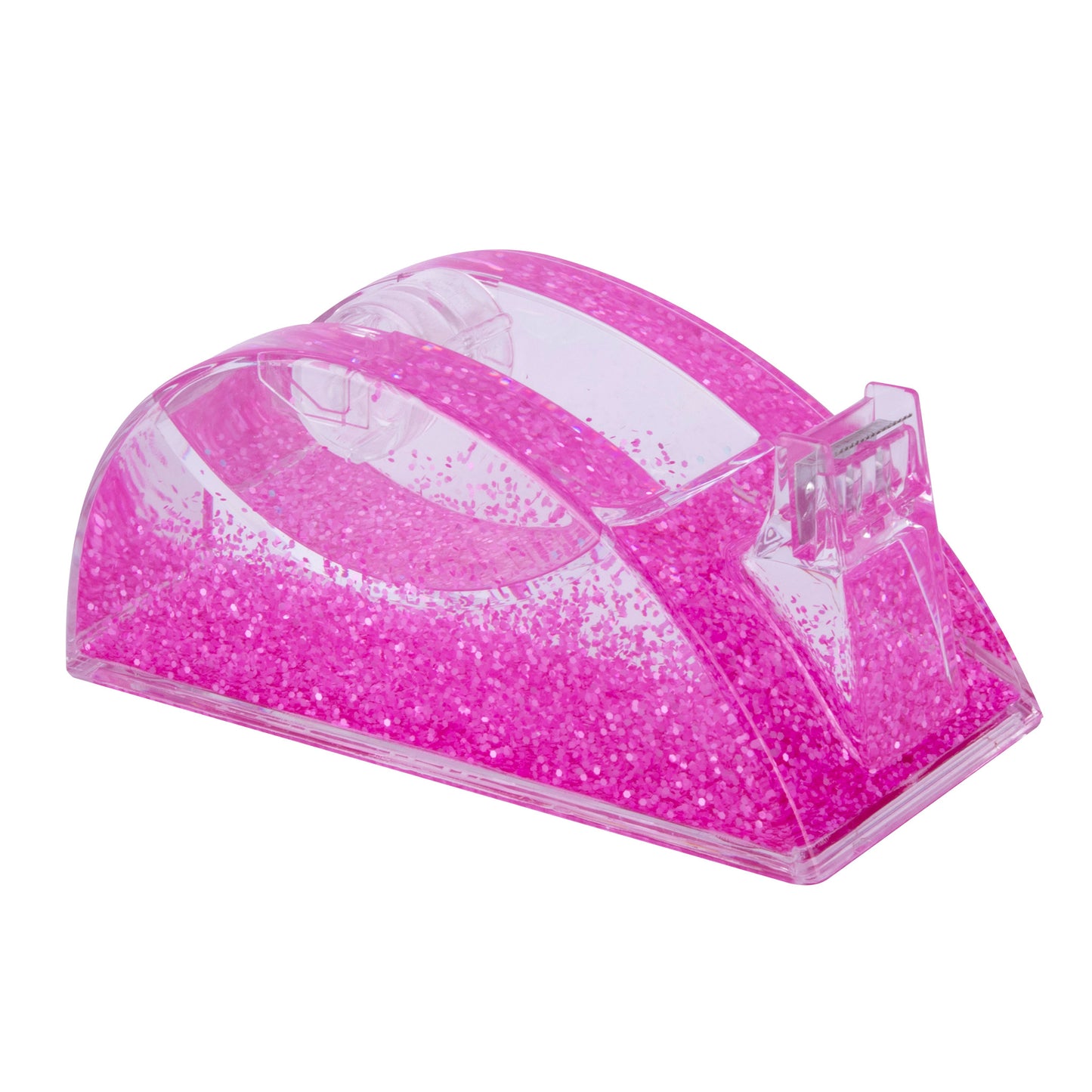 Suporte de fita cola Glitter Rosa