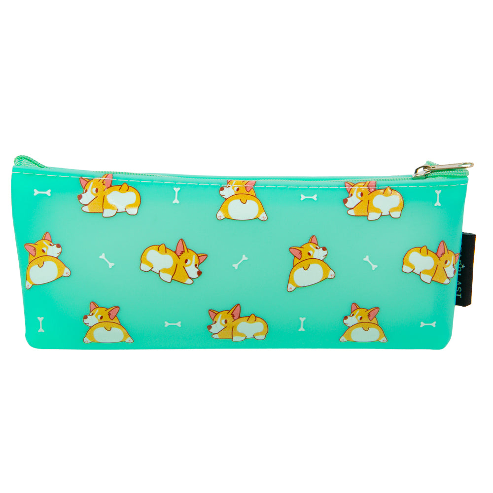 Estojo Silicone Mini Cãezinhos Verde