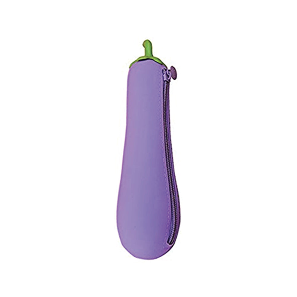 Estojo Silicone Vegetal Beringela Lilás