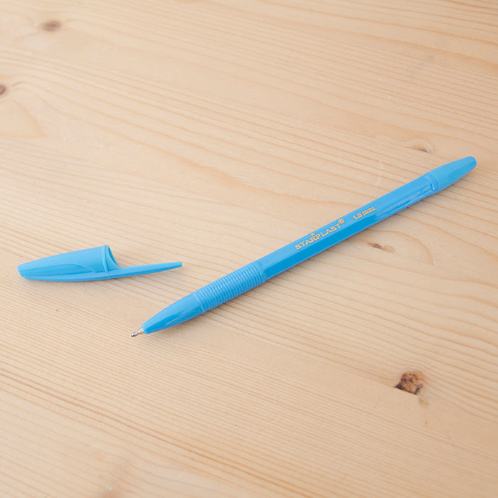 Kit 5 Canetas Simples Fluo