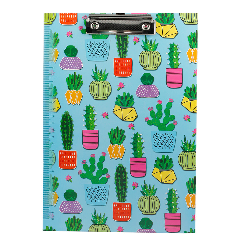 Prancheta A4 Cactus Coloridos
