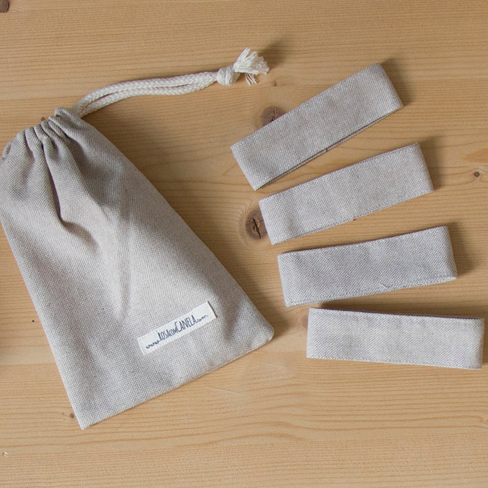 Kit 4 Argolas p/ Guardanapo tecido 265