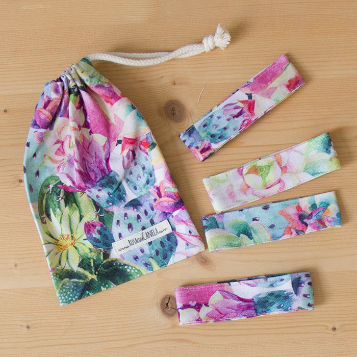 Kit 4 Argolas p/ Guardanapo tecido 785