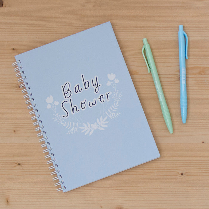 Caderno Baby Shower Blue Sweet