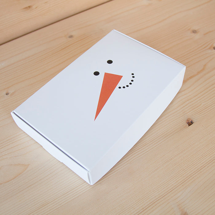 Caixinha A6 (10,5x16,5x3 cm) Natal Snowman