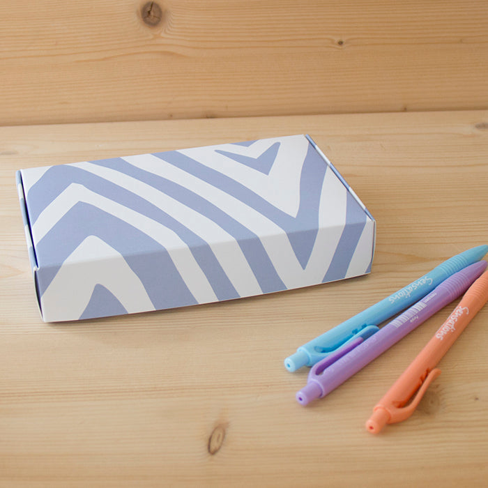 Caixinha A6 (10,5x16,5x3 cm) Zebra