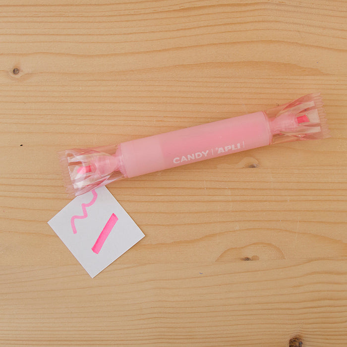 Sublinhador Candy (ponta dupla) Rosa Fluo