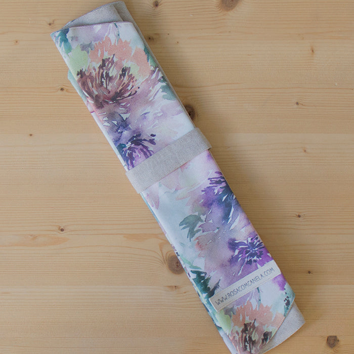 Kit 2 Individuais Redondos (dupla face) Tecido 885