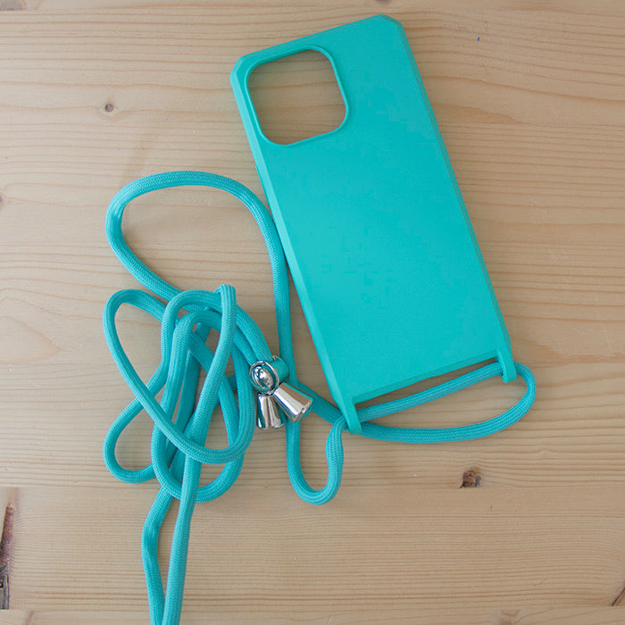 Capa iphone 13 Pro Verde Sereia c/fita
