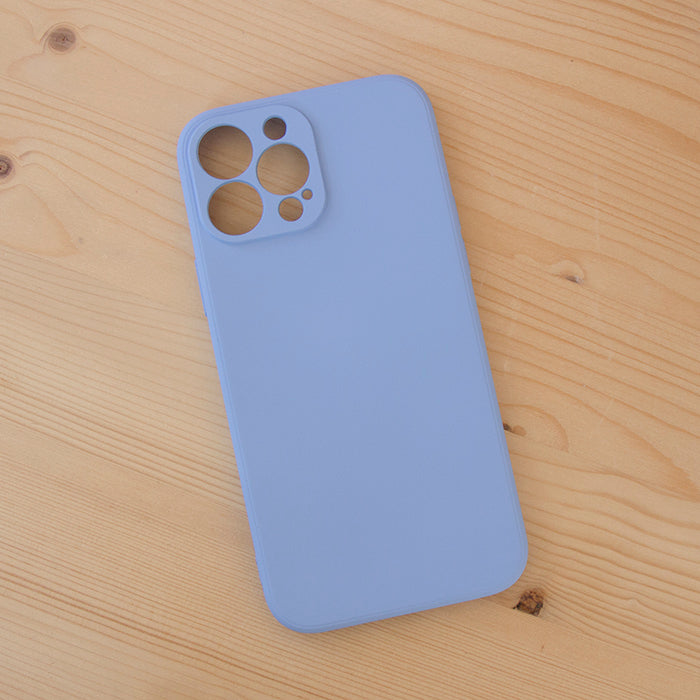 Capa iphone Simples 13 Pro Max Lilás Simples