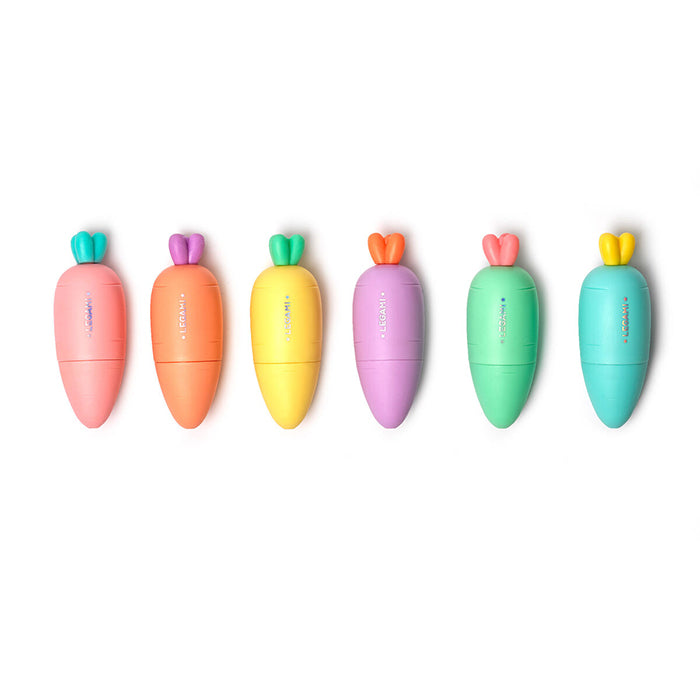Kit 6 Marcadores Mini Carrot (Carrate Team)