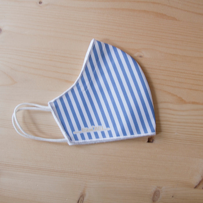 Máscara Social Reutilizável Blue stripes