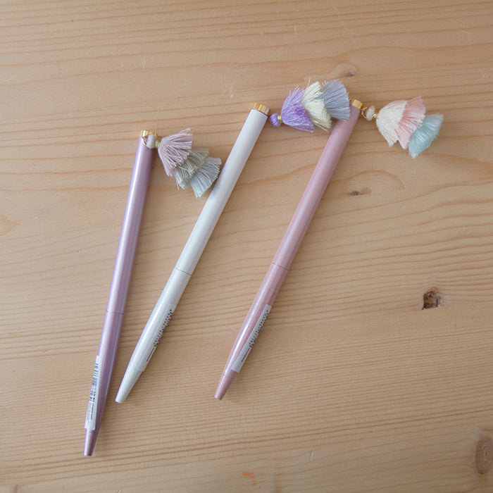 Caneta Pompom Rosa