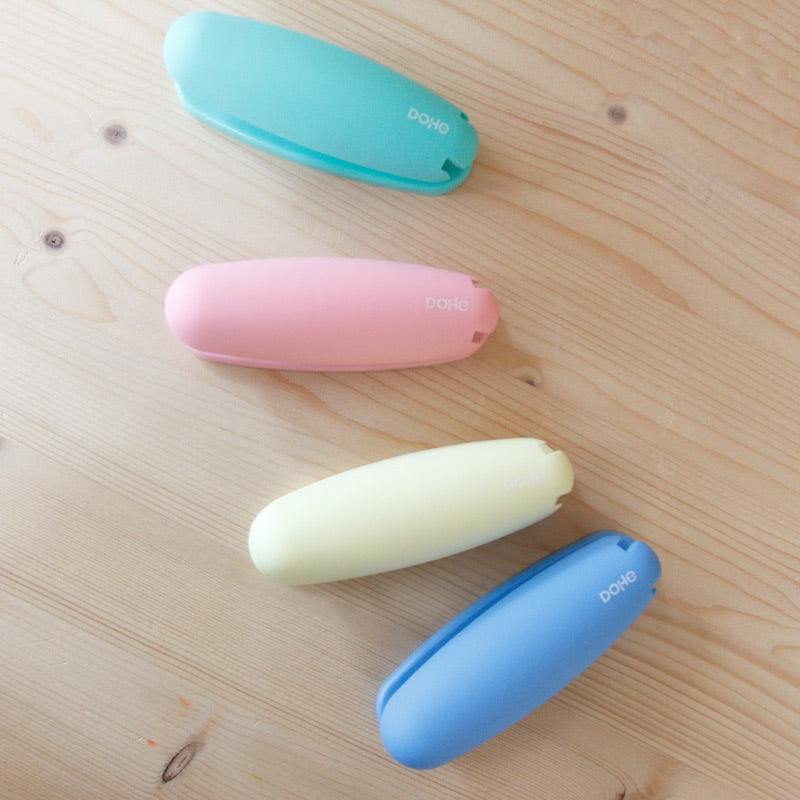 Agrafador Soft Touch Pastel Amarelo