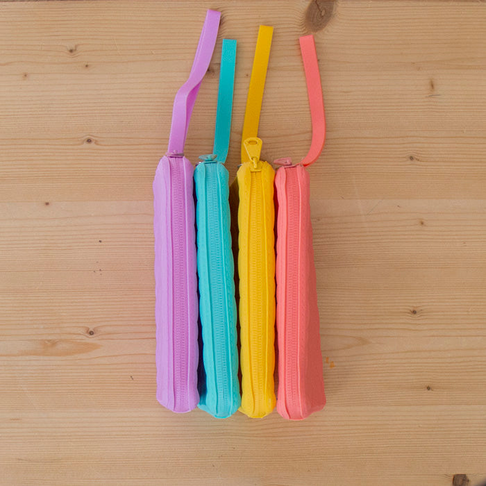 Bolsa Pequena Silicone Rectangular Fresh Coral
