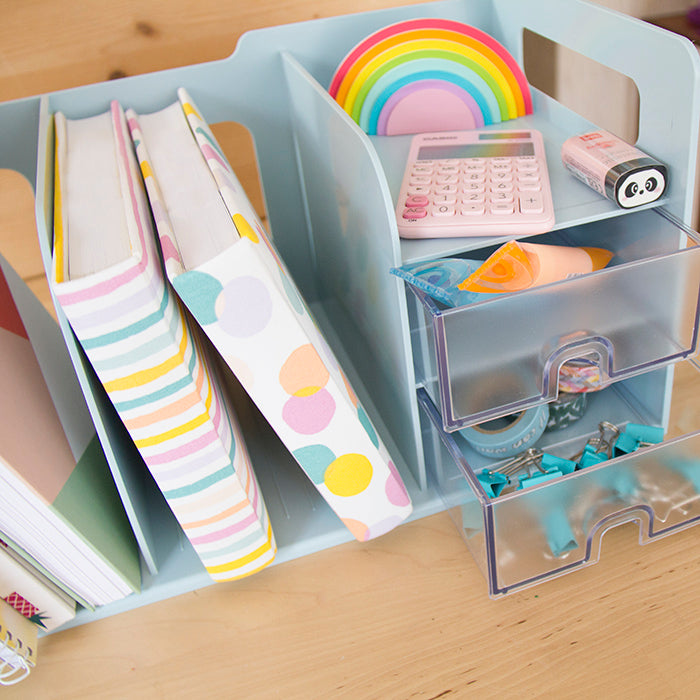 Organizador de mesa Book Rack Mint*