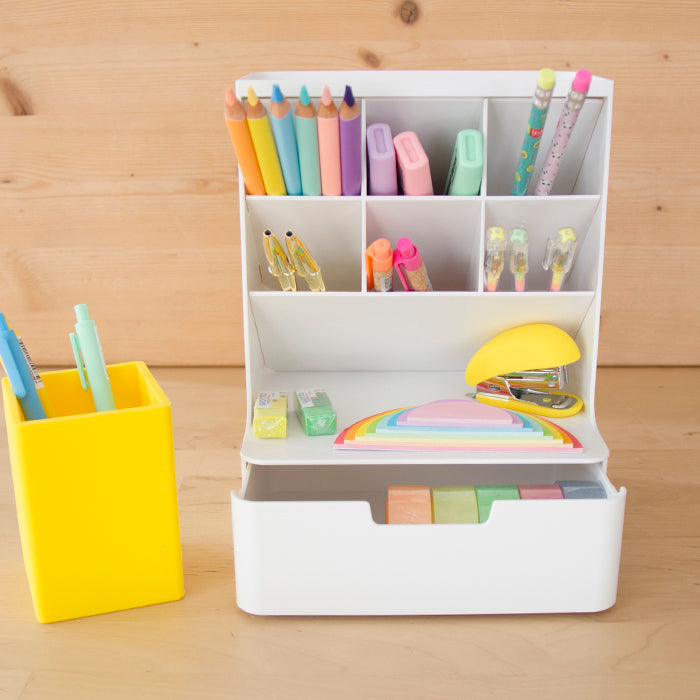 Organizador de mesa Hive Branco