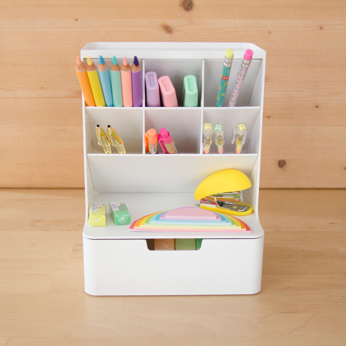 Organizador de mesa Hive Branco
