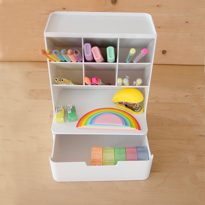 Organizador de mesa Hive Branco
