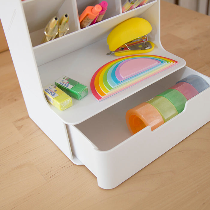 Organizador de mesa Hive Branco