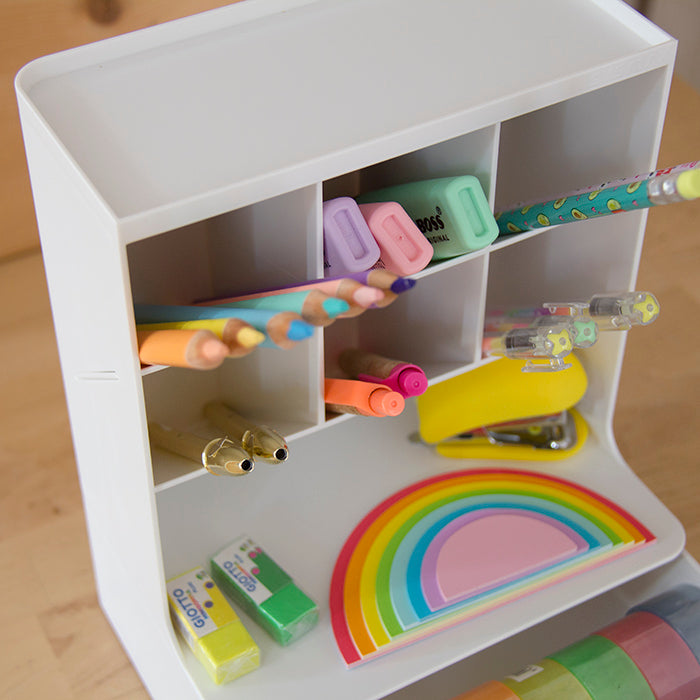 Organizador de mesa Hive Branco