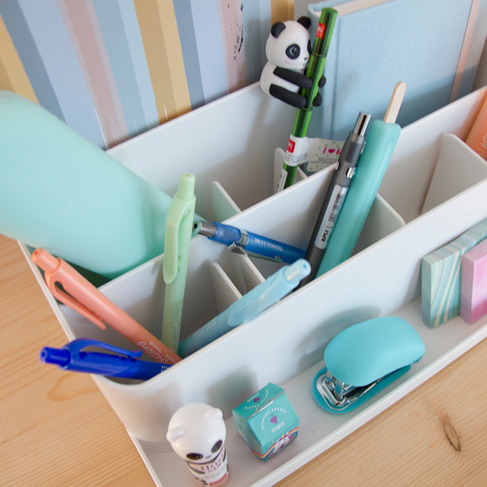 Organizador de mesa Desktop Holder Branco*