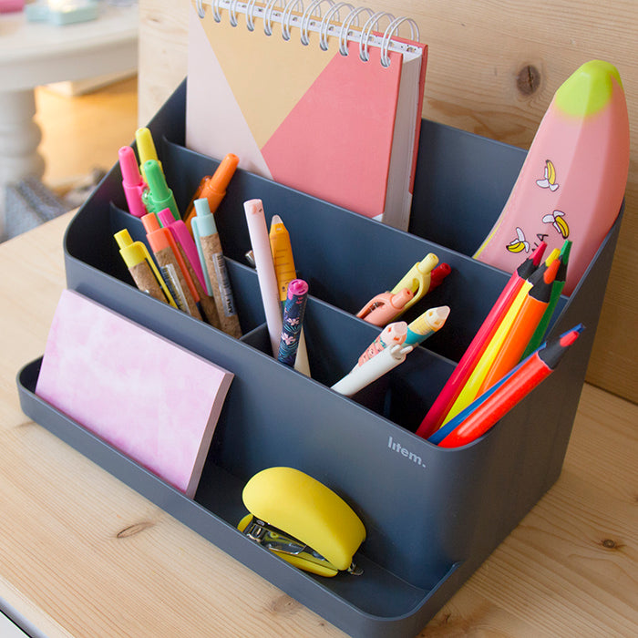Organizador de mesa Desktop Holder Azul Prussiano