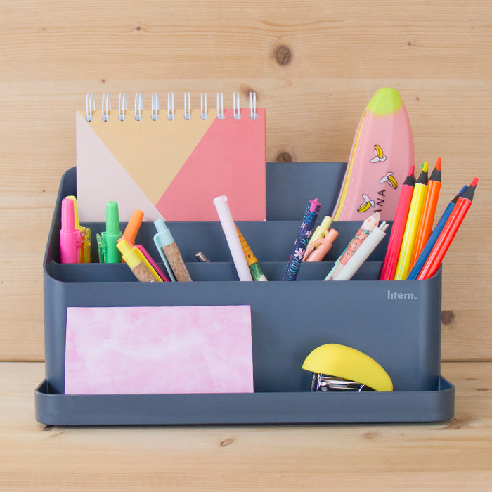 Organizador de mesa Desktop Holder Azul Prussiano