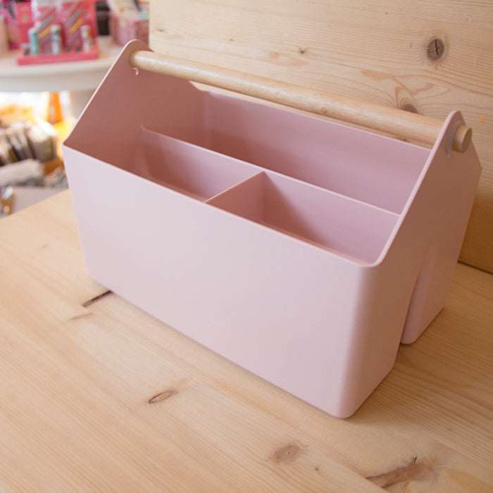Organizador de mesa Palo Basket Rosa*