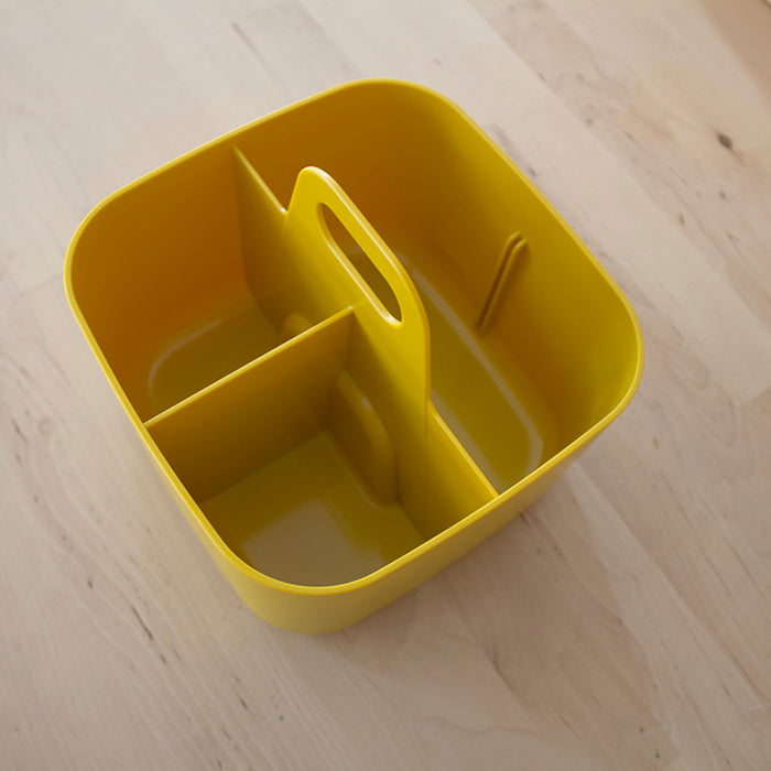 Organizador de mesa Porta Vita Amarelo