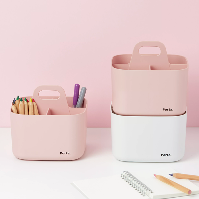Organizador de mesa Porta Vita Branco