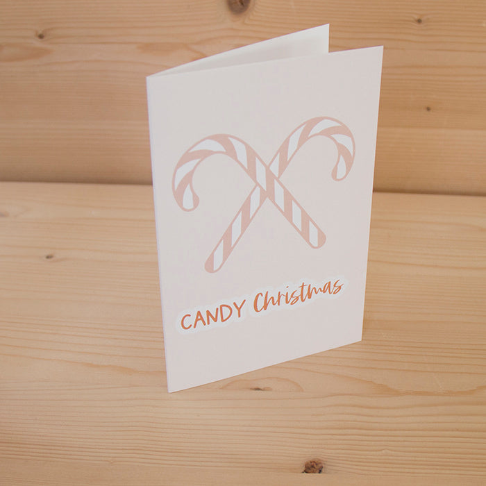 Postal Natal Candy Christmas