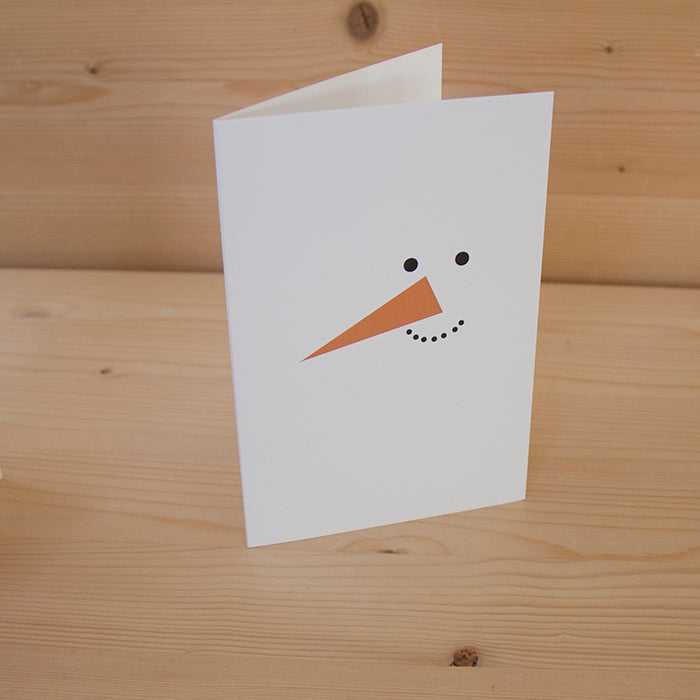 Postal Natal Snowman